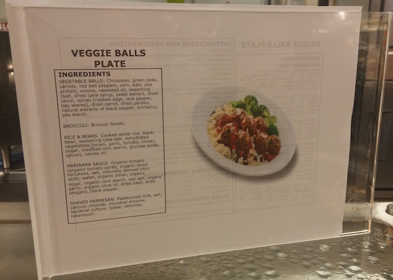 IKEA Veggie Balls Ingredients small