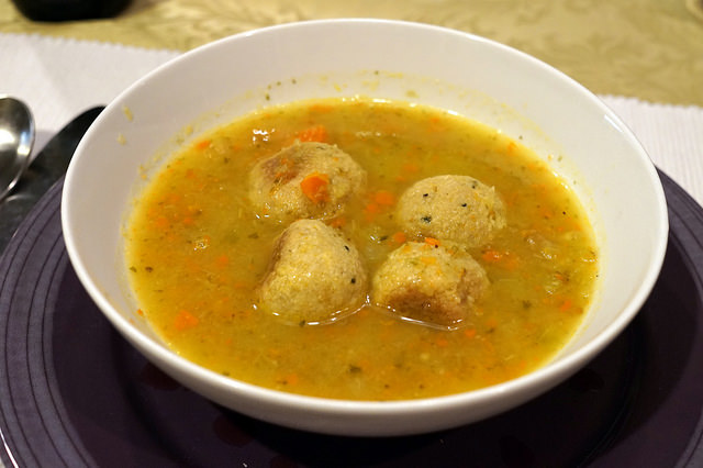Matzoh Ball Soup Meshell Style